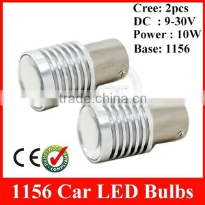 Turning Light 2 Crees Led 10w 1156 Ba15s Miniature Bulb thumbnail-1
