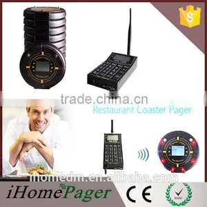 Extra-Long Range Smart Stack Coaster Pager/Wireless Slim Coaster Queue Calling Equipment thumbnail-1