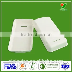 100% Biodegradable Paper Pulp Tray of Mobile Phone Charger thumbnail-3