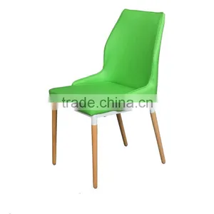 Manufacturer Leather Dining Chair,different Color Colorful PU Chair thumbnail-3