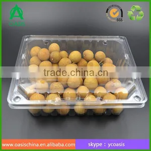 PET Plastic Type and Plastic Material Plastic Fruit Tray thumbnail-5