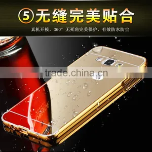 Mobile Phone Aluminum Bumper Mirror Back Cover Case For Samsung Galaxy A3 thumbnail-4