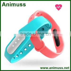 2016 Silicone Waterproof Wearable Original Smart Heart Rate Monitor Xiaomi Mi Band 1S Wristband Tracker for Kids thumbnail-1
