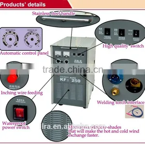 KF-200 Thyristor-controlled CO2 MIG MAG Welding Machine With Built-in Wire Feeder Designed Quality Choice thumbnail-2