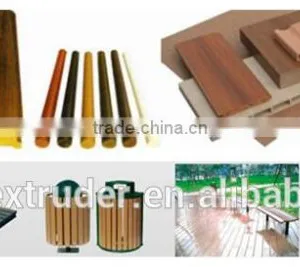 WPC PVC Ecological Profile Production Line Plastic Machinery High Quality New Coming Fence Extrusion thumbnail-4