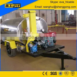 Bitumen Distributor Trailer 1000 Liter, 1500 Liter for Highway Asphalt Distribute thumbnail-1