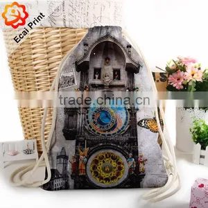2016 Hot Sell Custom Digital Printing Drawstring Backpack Bag thumbnail-3
