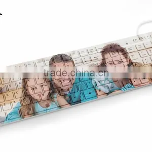 2016 Latest Design Custom Made Digital Printing Computer Keyboard thumbnail-1