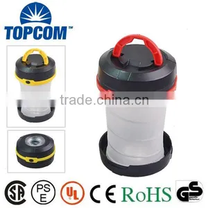 Dual-use Super Bright Portable LED Plastic Camping Lantern thumbnail-1