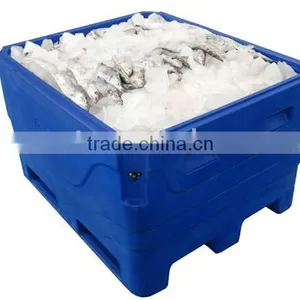 Rotomolding 1000L Big Plastic PE Fish Tubs, Plastic Live Fish Storage Tub for Sale thumbnail-6