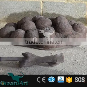 OAV2412 Real Size Dinosaur Fossil Egg for Sale thumbnail-2