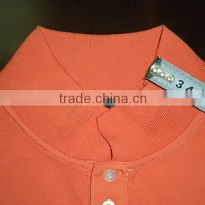2015 Pure Cotton Garment Dye Polo Shirts With Garment Wash Result thumbnail-2