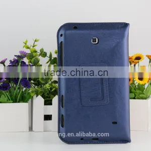 Android Tablet PU Leather Holster Case For Samsung Galaxy Tab 4 7 Inch T230 Tablet Case thumbnail-4