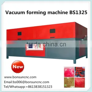 Factory Supply Plastic Acrylic Thermoforming Vacuum Forming Cutting Machine BS1313/BS1325 thumbnail-1