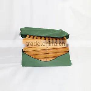 Fancy Bamboo Resting Room Furniture,5tiers Folding Magazine Display Rack thumbnail-3