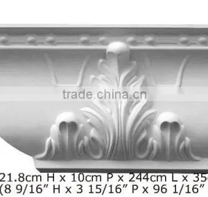 2015 High Quality Good Price Beautiful Luxury Decorative pu Carving Cornice Mouldings thumbnail-1