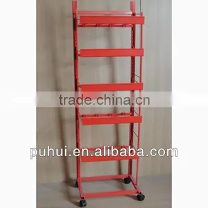 High Quality Free Standing Pets Food Display Rack Supplier thumbnail-2