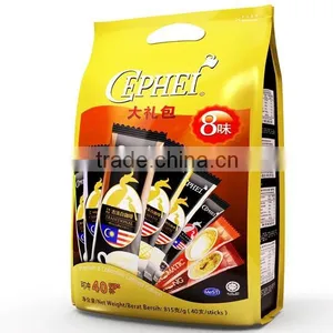 Custom Made Instant Coffee Packaging Sachet Bags With Coffee Design thumbnail-1