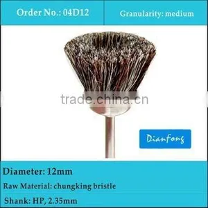 12mm HP Shank Cup Chungking Bristle Brushes for Metal Alloys Polishing thumbnail-1