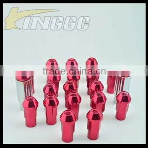 20pcs 50mm Racing Wheel Bolt Lock Lug Nuts for Car thumbnail-2