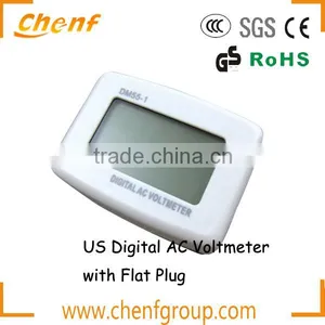 Newest Design Plug-in Digital 220V Voltage Meter With LCD Display thumbnail-1