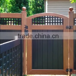 New Design Dark Brown Vinyl Fence thumbnail-4
