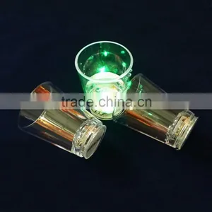 60ml Small Drinking Glass Pouring Water Shiny LED Spirits Cup thumbnail-4