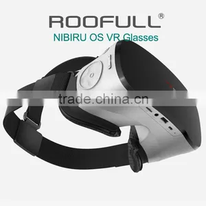 2016 New VR Headset, All in One VR 3D Glasses With Quad Core CPU 2GB RAM 16GB Flash Android 4.4 OS 4000mA Lithium Battery thumbnail-3