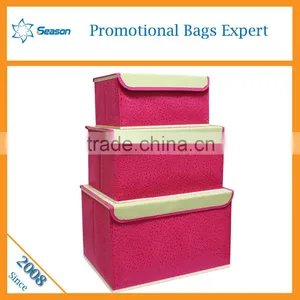 Doll Storage Boxes Storage Box Foldable Fabric Storage Box thumbnail-3