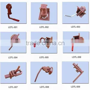 Semi Truck Casting or Welding Steel 30T Heavy Duty Top Mount Trailer Lifting Twist Lock thumbnail-1