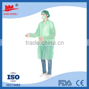 Disposable Cool Lab Coats Cheap Nonwoven Top Lab Coat thumbnail-3