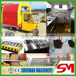 Superior Quality Newest Design Electric Tricycle Food Cart thumbnail-2
