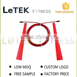 Long Grip Jump Rope-- Best Professional Boxing Skipping Cable Jump Ropes.- Boost Double Under Performance Ideal for Crossfit thumbnail-2