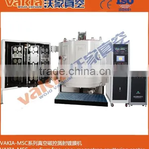 DC Magnetron Sputtering Coating Machine- 2 Door for ABS Table Ware Application thumbnail-1