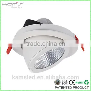 SAA Approved Cut Out 145-150mm 20w 25w Round Dimmable Led Downlight With 360deg Adjustable Shop Light thumbnail-3