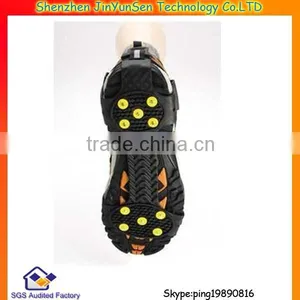 Rubber Safety Overshoes Anti Slip Ice Spikers for Safer Walking thumbnail-1
