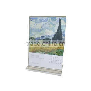 Hot Pantone Color Art Paper Standup Desk Calendar thumbnail-2