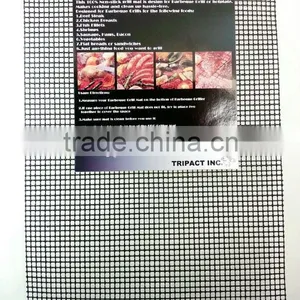 High Quality Reusable Non-stick Microwave Oven Grill Mesh Basket Pizza Mesh thumbnail-3
