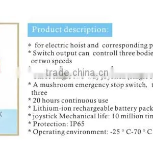 YKGR-D31K YKGR-D32K Joystick for Electric Hoist and Corresponding Points Other Devices thumbnail-1