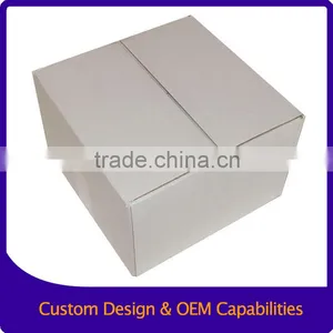 Customized Logo Corrugated White Box / White Paper Box thumbnail-3