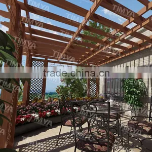Garden Pergola Pergola 3x3 Turtle Bridge thumbnail-5