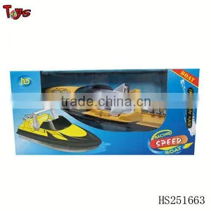 4 Channels Plastic Radio Control Boat thumbnail-1