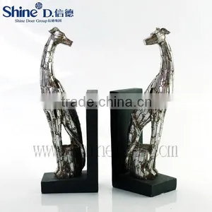 Polyresin Gift Dog Bookends Modern Animal Bookend for Business Gifts Home Decor thumbnail-1