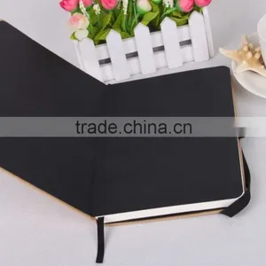 Hardcover Note Book With Black Elastic Strap thumbnail-4