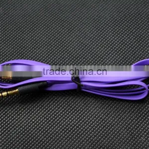 3FT 3.5mm Male To Male Noodle Jack Audio Stereo Aux Cable Adapter for PC IPhone IPod thumbnail-4