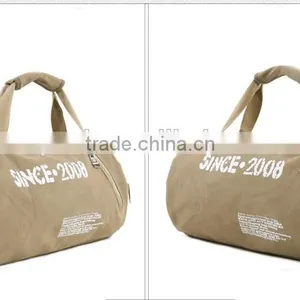 Factory Hot Selling Canvas Travel Handbag Sports Weekend Overnight Carry-on Duffel Gym Bag Luggage thumbnail-4