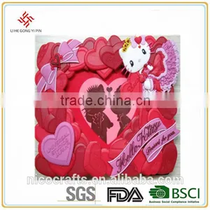 Soft 3D Pvc Rubber Photoes Frame Picture Frame thumbnail-1