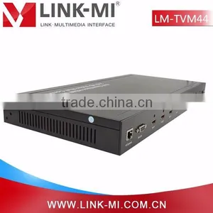 LINK-MI LM-TVM44 2x2Video Wall Controller &4in4out Hdmi Matrix 4x4 Seamless Switch HDMI Splitter3D With RS232 and IP Control thumbnail-3