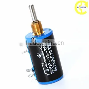 WXD3-13 2w 10 Turns 10k B103 Wirewound Potentiometer thumbnail-2