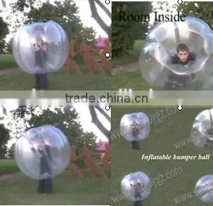 TPU PVC Human Bumper Ball Inflatable Bubble Ball Suit thumbnail-5